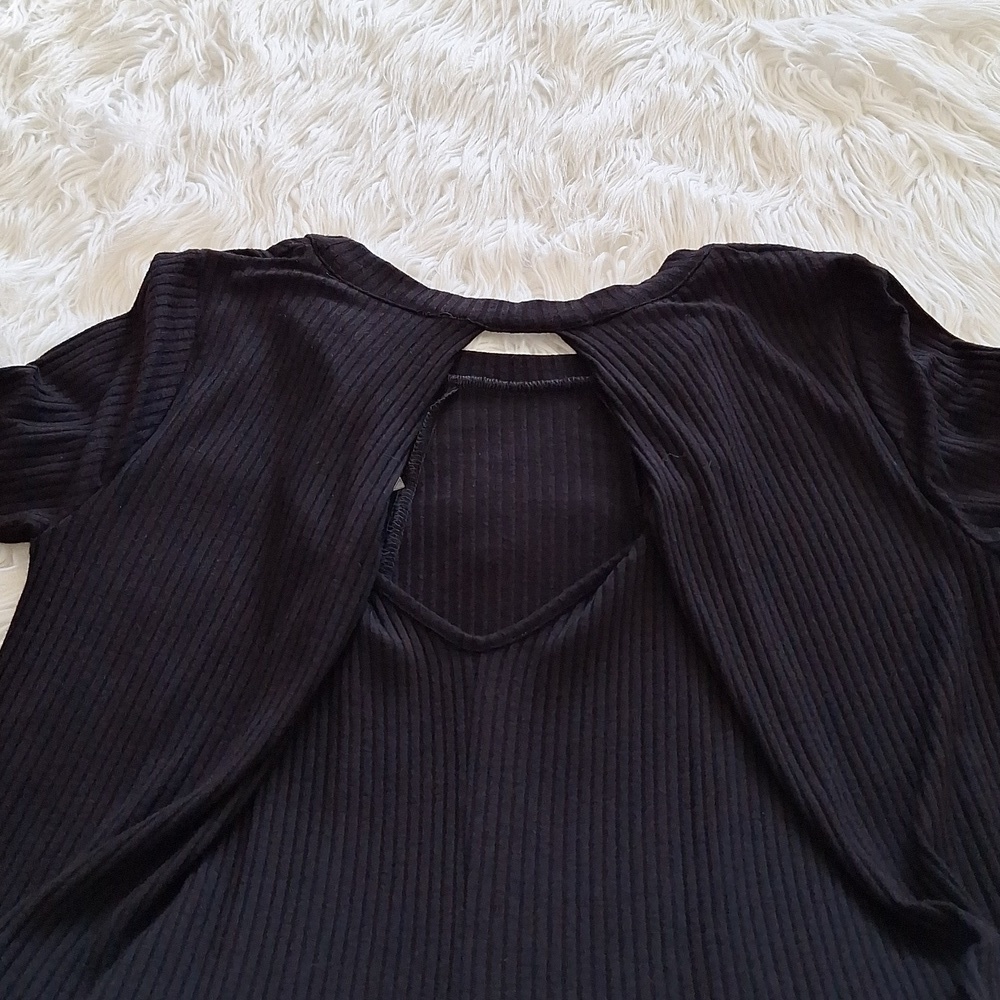 NWT Lush Leah Black Shift Dress - Size XS - Picture 7 of 12